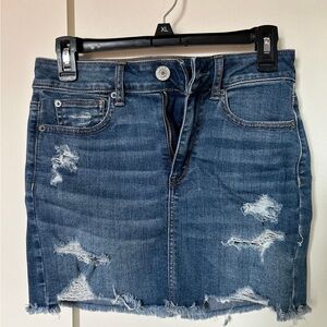 American Eagle jean miniskirt